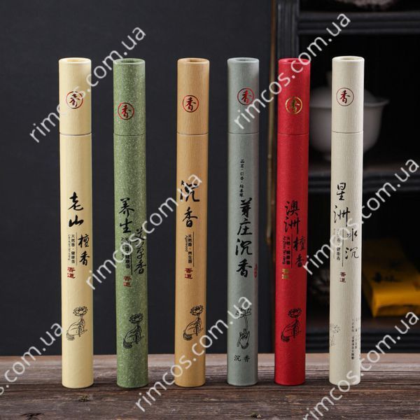Китайські ароматичні палички в тубі Incense Sticks 20g YZAW фото