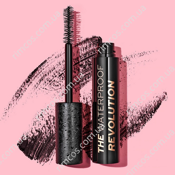 Водостойкая тушь для ресниц Revolution The Waterproof Mascara 57566 фото