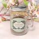 Крафтові арома свічки Scented Fragrance Candle in Handled Glass Jar MORCAN фото 1