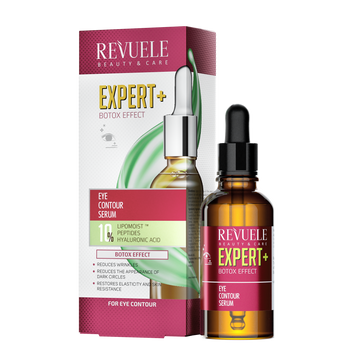 Сироватка з ефектом ботокса для зони навколо очей Revuele Expert + Botox Effect Serum Eye Contour 1970459 фото