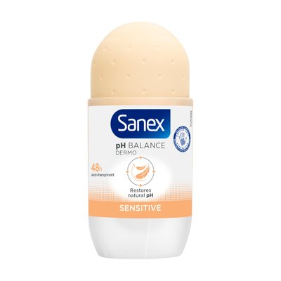 Дезодорант кульковий Sanex Roll On Dermo Sensitive SANSEN фото