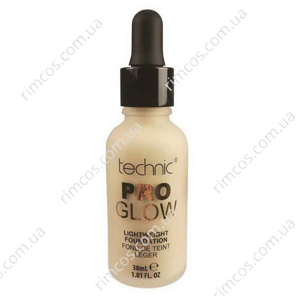 Тональный крем с сияющим финишем Technic Pro Glow Lightweight Foundation 30мл TPGPORC фото