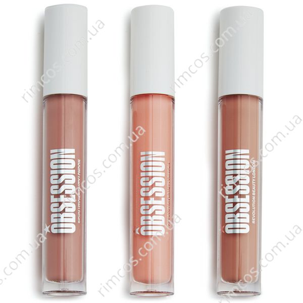 Набір для губ Revolution Makeup Obsession Belle Jorden Lipgloss Collection 3х5мл. 05460 фото