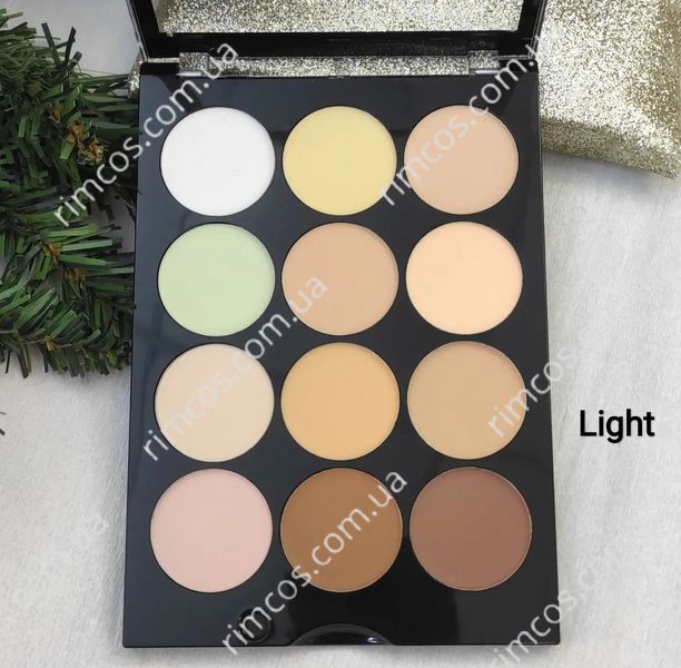 Палетка консилеров и корректоров MUA Correct & Conceal Cream Palette 3111908 фото