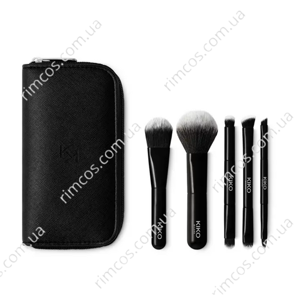 Набір пензлів Kiko Milano Travel Brush Set KMTBS фото