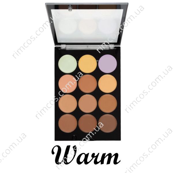 Палетка консилеров и корректоров MUA Correct & Conceal Cream Palette 3074824 фото