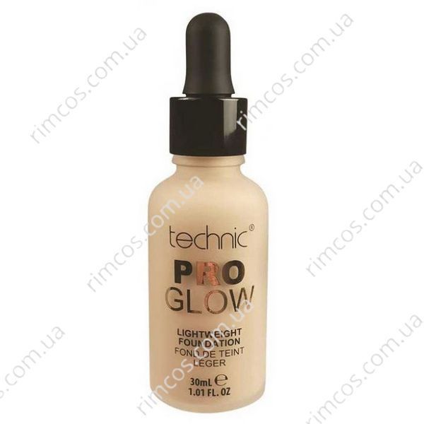 Тональный крем с сияющим финишем Technic Pro Glow Lightweight Foundation 30мл TPGIVO фото