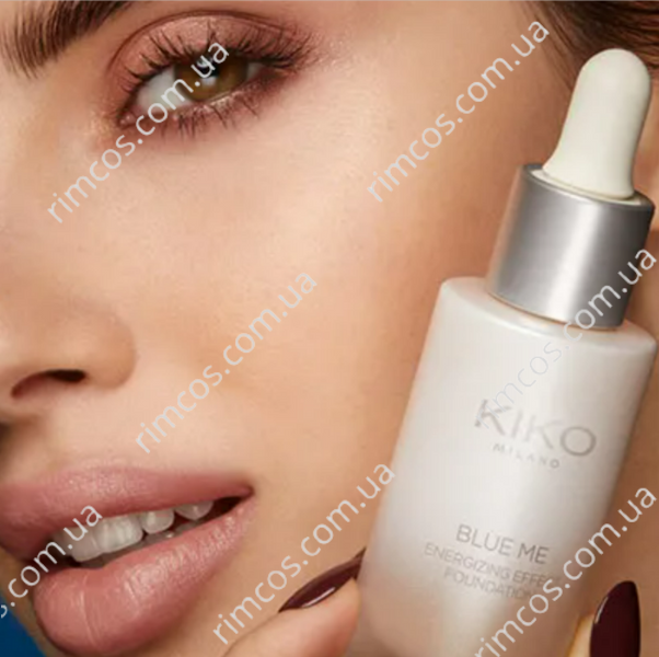 Стойкая тональная основа Kiko Milano Blue Me Energizing Effect Foundation BMEEF03BN фото