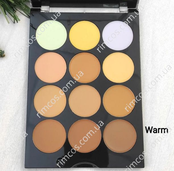 Палетка консилеров и корректоров MUA Correct & Conceal Cream Palette 3074824 фото