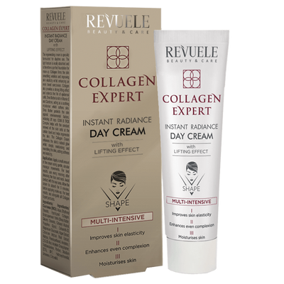 Денний крем для обличчя Revuele Collagen Expert Instant Radiance Day Cream 2237005 фото