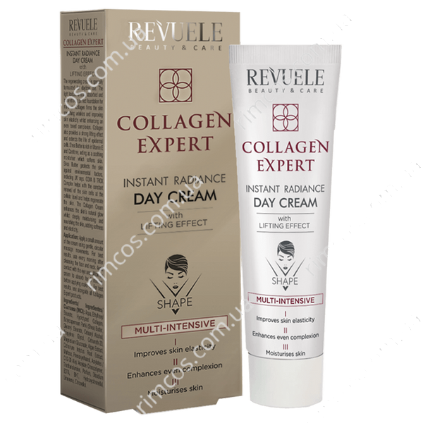 Денний крем для обличчя Revuele Collagen Expert Instant Radiance Day Cream 2237005 фото