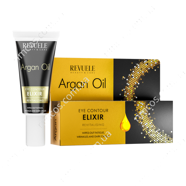 Восстанавливающий крем для век Revuele Argan Oil Eye Contour Elixir 25 мл. 1970461 фото