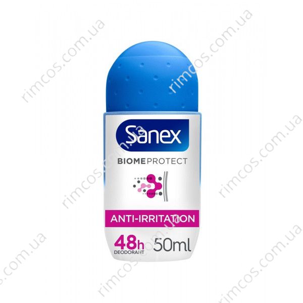 Дезодорант шариковый Sanex Roll On Anti-Irritation от раздражений SANANT фото