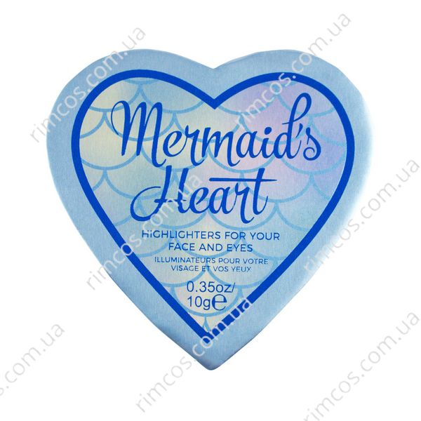 Хайлайтер Revolution Mermaid Heart Highlighter For Face And Eyes 11952 фото