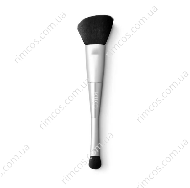 Кисть для лица и глаз Kiko Milano Blue Me 2in1 Eyes & Face Brush BM2IN1E&FB фото