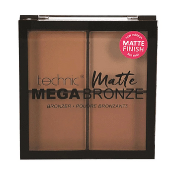 Палетка матових бронзерів Technic Matte Mega Bronze 1970153 фото