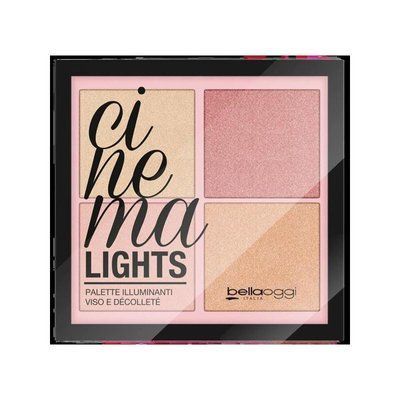 Палетка хайлайтерів Bellaoggi Cinema Lights Palette Illuminanti 1970507 фото