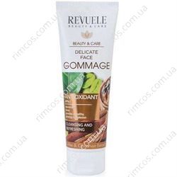 Скраб для лица на основе кофеина Revuele Antioxidant Facial Cleanser Gommage 1970463 фото