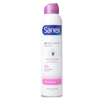 Дезодорант-спрей Sanex Desodorante Spray Dermo Invisible 200 мл. SDSI200 фото