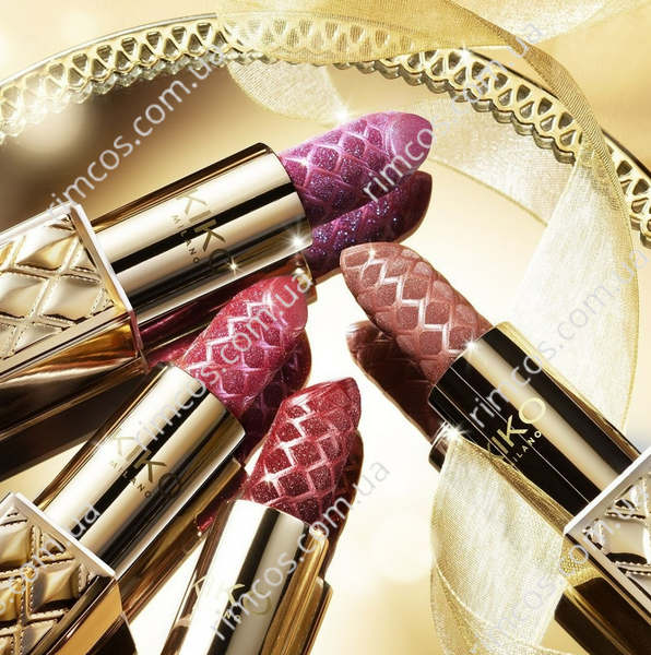 Супер мерехтлива металева помада Kiko Milano Holiday Premi&egrave;re Sparkling Lipstick HPSL01BB фото