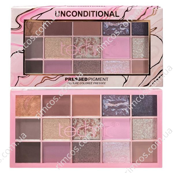 Technic 15 Colours Eyeshadow Palette - Unconditional 3773695 фото