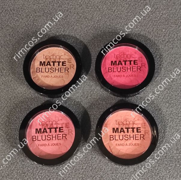 Матові рум'яна Technic Matte Blusher 11 гр. TMBBT фото