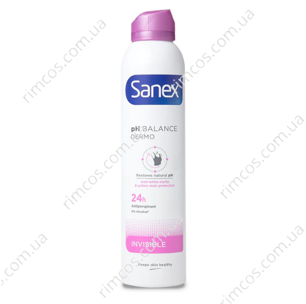 Дезодорант-спрей Sanex Desodorante Spray Dermo Invisible 200 мл. SDSI200 фото