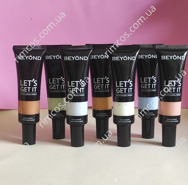 Цвето-корректирующий праймер для лица Beyond Let's Get It Professional Smoothing Vegan Primer P01  фото