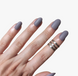 Накладные ногти с клеем Technic Cosmetics False Nails Almond "Matte Grey" 216714 фото 1