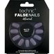 Накладні нігті із клеєм Technic Cosmetics False Nails Almond "Matte Grey" 216714 фото 3