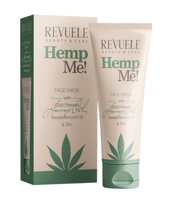 Маска для обличчя на основі коноплі Revuele Hemp Me Facial Mask 1970464 фото