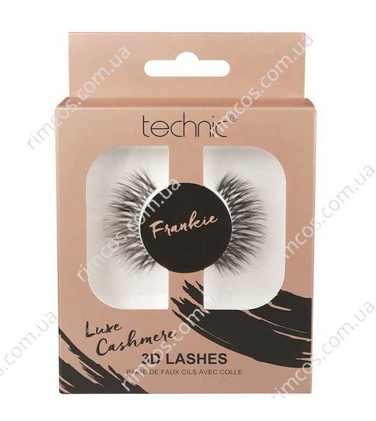 Накладні вії Technic Cosmetics 3D False Eyelashes Luxe Cashmere 20537 фото