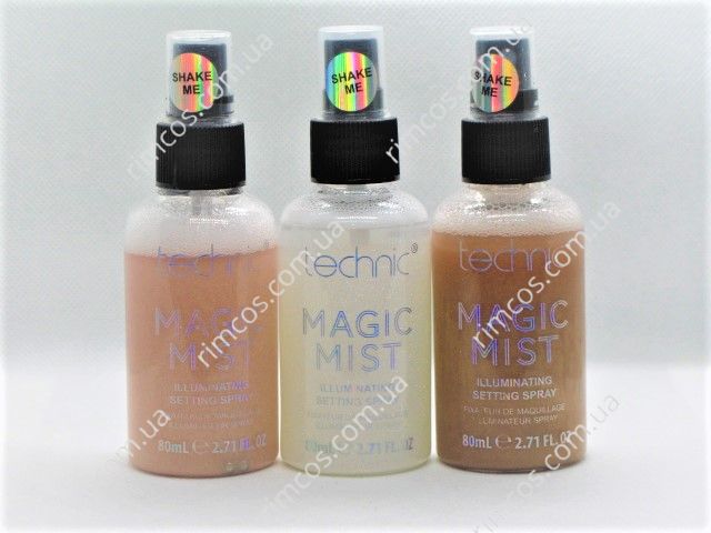 Фіксуючий спрей для макіяжу з сяйвом Technic Magic Mist Illuminating Setting Spray  3111906 фото