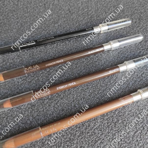 Олівці для брів з щіточкою MUA Eyebrow Pencil  3074165 фото