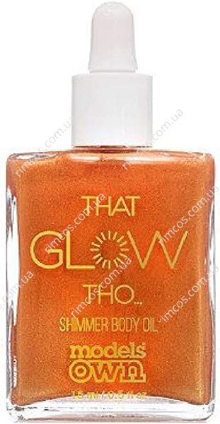 Масло для тела с сиянием Models Own THAT GLOW THO SHIMMER BODY OIL 50 мл. 753943 фото