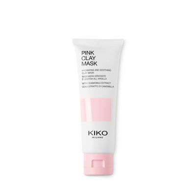 Зволожуюча та заспокійлива глиняна маска для обличчя Kiko Milano Pink Clay Mask T670 фото