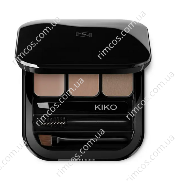 Палетка для брів Kiko Milano Eyebrow Expert Palette EEP01B фото