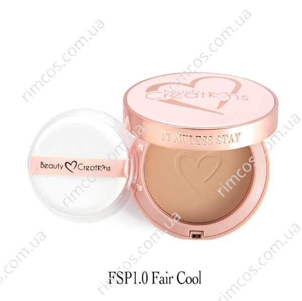 Пудрова основа для обличчя Beauty Creations Flawless Stay Powder foundation 7г. BC01FC фото