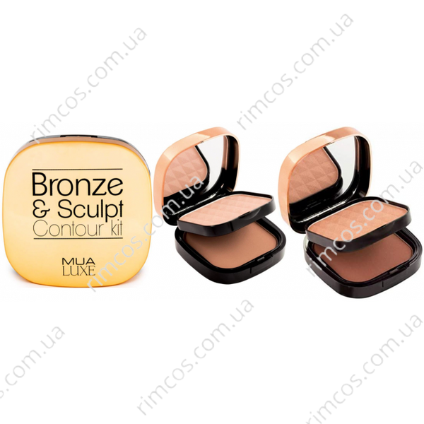 Бронзирующая пудра MUA Luxe Bronze And Sculpt Contour Kit  3074124 фото