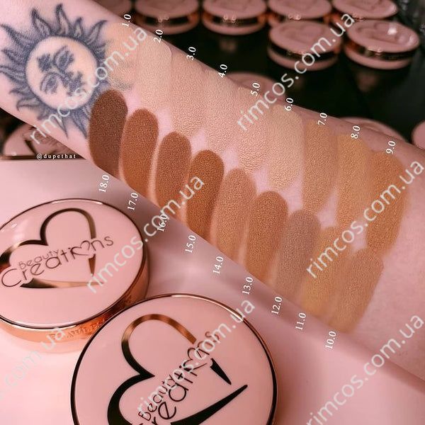 Пудрова основа для обличчя Beauty Creations Flawless Stay Powder foundation 7г. BC01FC фото