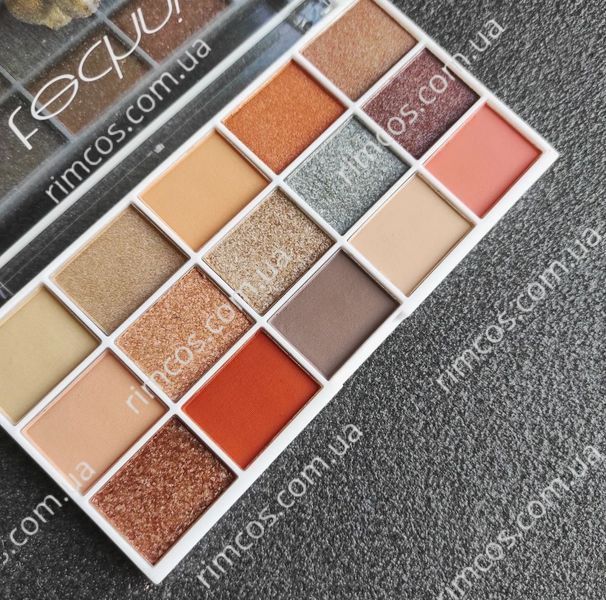 Technic 15 Colours Eyeshadow Palette 22г 3773658 фото