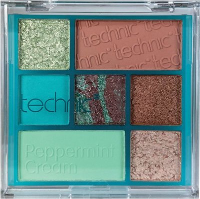 Technic Eyeshadow and Pressed Pigments Palette - Peppermint Cream 3773698 фото