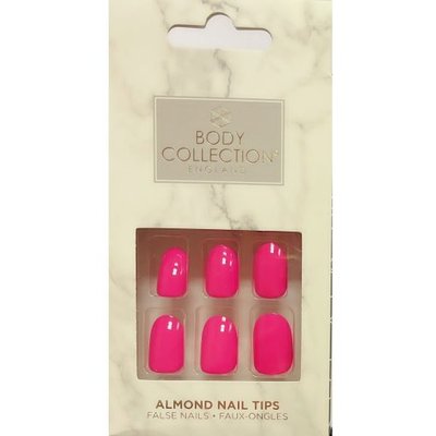 Накладні нігті з клеєм Body Collection Gloss Pink BCFNP фото