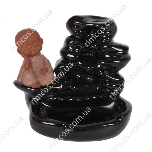 Керамическая подставка для благовоний Buddha Waterfall Backflow Incense Burner B40138 фото