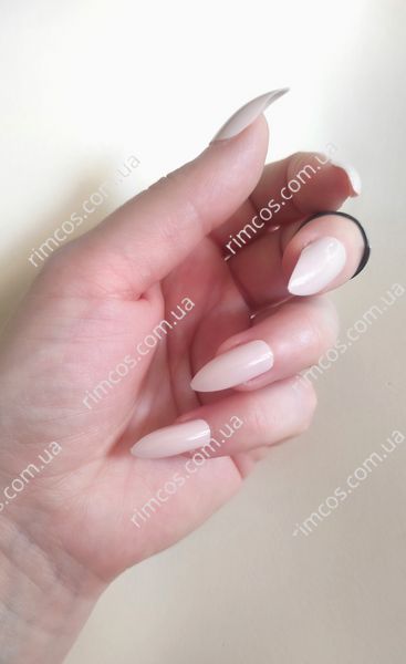 Накладні нігті в комплекті із клеєм Royal Cosmetics 24 Glue-On Nail Tips "Nearly Nude Stiletto" NNAI428 фото