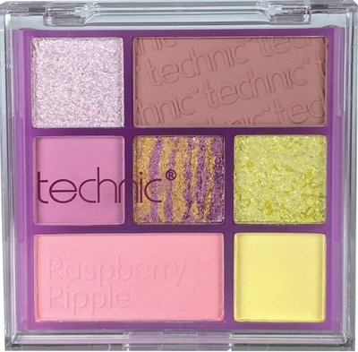Technic Eyeshadow and Pressed Pigments Palette - Raspberry Ripple 3773699 фото
