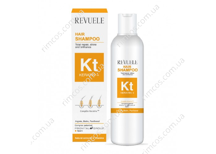 Шампунь для волосся Revuele Keratin+ Restorative Shampoo 2316752 фото