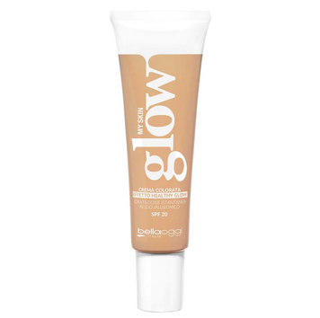 Зволожуюча тональна основа Bellaoggi My Skin Glow Fondotinta Illuminante SPF20 30 мл. BO03CC фото