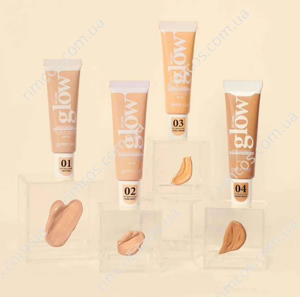 Увлажняющая тональная основа Bellaoggi My Skin Glow Fondotinta Illuminante SPF20 30 мл. BO04WB фото