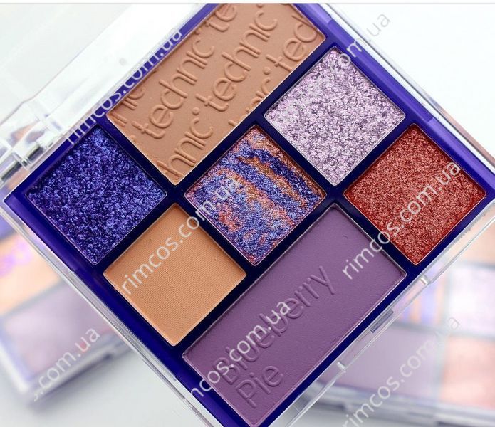 Technic Eyeshadow and Pressed Pigments Palette - Blueberry Pie 3773700 фото